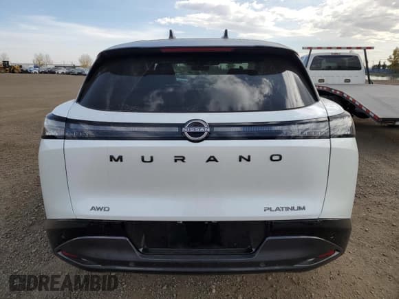 ✅ 2025 Nissan Murano Platinum • VIN: 5N1AZ3DT3SC112675 • Lot: 84709685. Listed on Copart with 7,542 mi. Free auction sales archive from the USA and detailed vehicle history report at DreamBid. Image 6.