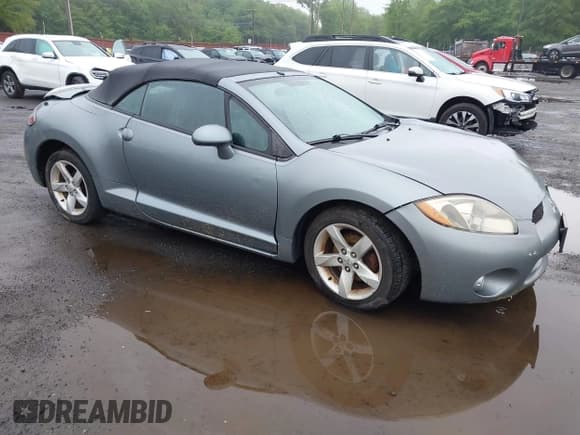 ✅ 2007 Mitsubishi Eclipse GS • VIN: 4A3AL25F57E024065 • Лот: 42334058. Опубликован ранее на IAAI с пробегом 156 472 миль. Бесплатный доступ к архиву аукционных продаж из США и подробный отчёт об истории автомобиля на DreamBid. Изображение 1.
