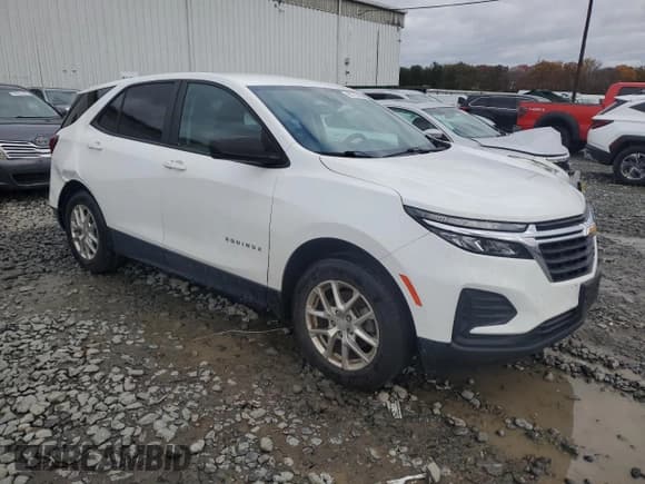 ✅ 2022 Chevrolet Equinox LS • VIN: 2GNAXSEV1N6123196 • Lot: 90715455. Listed on Copart with 76,531 mi. Free auction sales archive from the USA and detailed vehicle history report at DreamBid. Image 4.