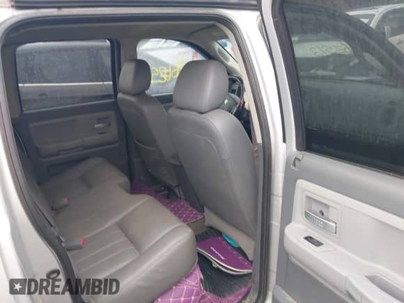 2005 Dodge Dakota Laramie with VIN 1D7HE58N05S244878, listed as a IAAI auction lot 41662513 with 171,323 mi miles and . Bid and sale history available at DreamBid. Image 8.