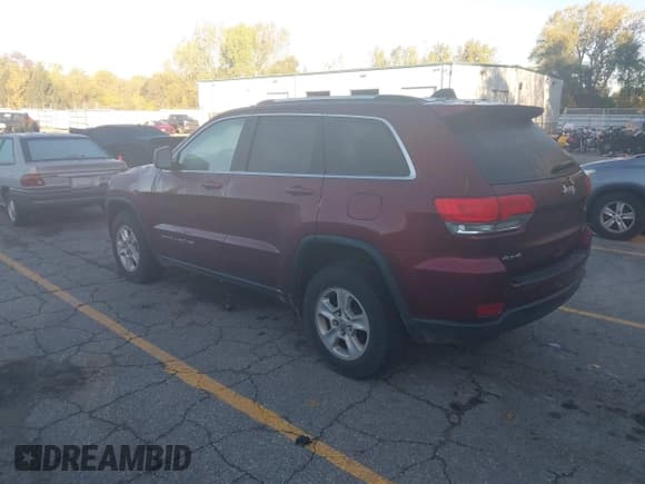 ✅ 2016 Jeep Grand Cherokee Laredo • VIN: 1C4RJFAG3GC490283 • Лот: 43474503. Опубликован ранее на IAAI с пробегом 155 723 миль. Бесплатный доступ к архиву аукционных продаж из США и подробный отчёт об истории автомобиля на DreamBid. Изображение 3.