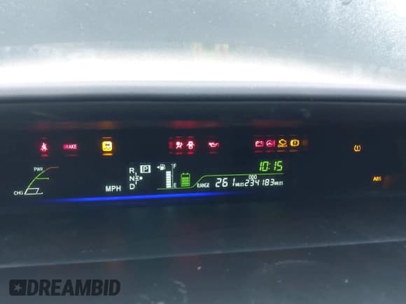 ✅ 2015 Toyota Prius Two • VIN: JTDZN3EU4FJ020552 • Lot: 41760514. Listed on IAAI with 234,183 mi. Free auction sales archive from the USA and detailed vehicle history report at DreamBid. Image 7.