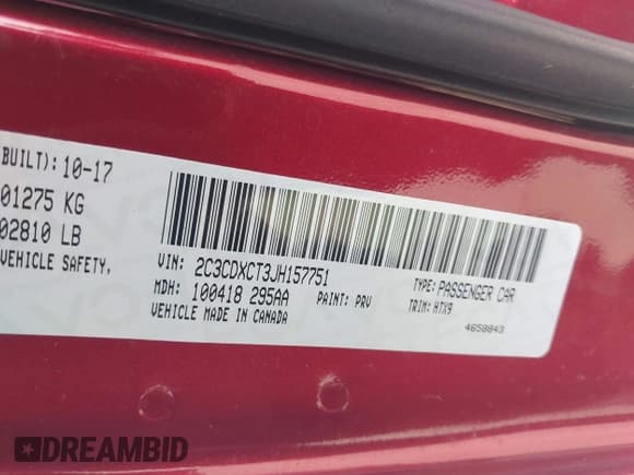 ✅ 2018 Dodge Charger R/T • VIN: 2C3CDXCT3JH157751 • Лот: 43332612. Опубликован ранее на IAAI с пробегом 99 586 миль. Бесплатный доступ к архиву аукционных продаж из США и подробный отчёт об истории автомобиля на DreamBid. Изображение 9.