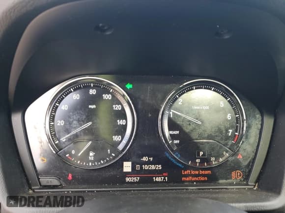 ✅ 2021 BMW X1 xDrive28i • VIN: WBXJG9C02M5T82026 • Lot: 89846155. Listed on Copart with 90,257 mi. Free auction sales archive from the USA and detailed vehicle history report at DreamBid. Image 9.