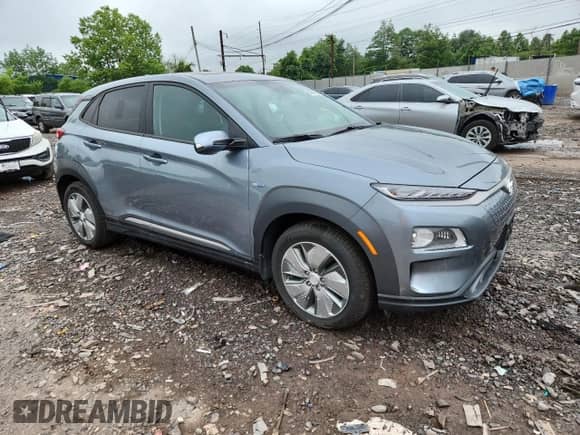 2020 Hyundai Kona Ultimate with VIN KM8K53AG4LU077082, listed as a Copart auction lot 64375225 with 51,330 mi miles and Clean title. Bid and sale history available at DreamBid. Image 4.