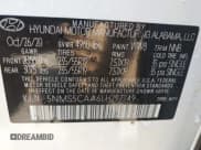 ✅ 2020 Hyundai Santa Fe Limited • VIN: 5NMS5CAA6LH297749 • Лот: 42409185. Опубликован ранее на IAAI с пробегом 30 256 миль. Бесплатный доступ к архиву аукционных продаж из США и подробный отчёт об истории автомобиля на DreamBid. Изображение 9.