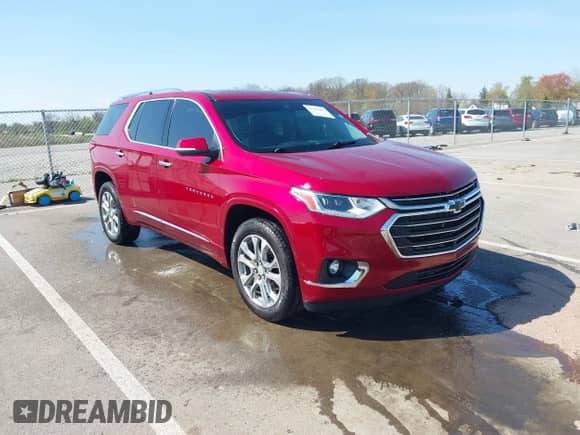 2021 Chevrolet Traverse Premier с VIN 1GNERKKW5MJ233825, выставлен на аукционе IAAI как лот 42105803 с пробегом 94 465 миль миль и . История ставок и продаж доступна на DreamBid. Изображение 1.