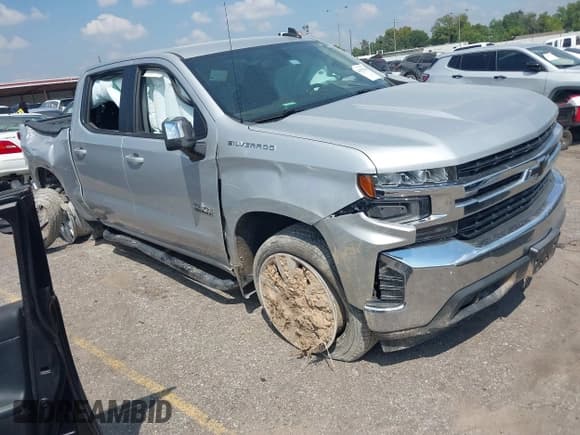 ✅ 2021 Chevrolet Silverado 1500 LT • VIN: 1GCPWCEK2MZ140660 • Лот: 43193436. Опубликован ранее на IAAI с пробегом 125 295 миль. Бесплатный доступ к архиву аукционных продаж из США и подробный отчёт об истории автомобиля на DreamBid. Изображение 1.