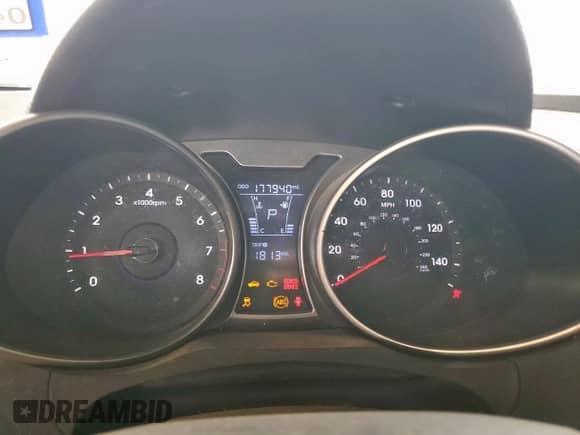 2012 Hyundai Veloster w/Gray Int с VIN KMHTC6AD2CU054207, выставлен на аукционе Copart как лот 71825225 с пробегом 177 940 миль миль и Списание • Salvage title. История ставок и продаж доступна на DreamBid. Изображение 9.