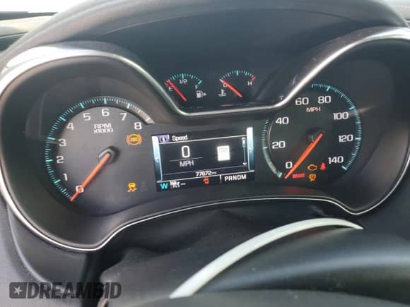 2017 Chevrolet Impala Premier z VIN 2G1145S32H9145788, wystawiony jako Copart lot #87188465 z przebiegiem 77 672 mil mil oraz Szkoda całkowita • Salvage title. Historia ofert i sprzedaży dostępna na DreamBid. Obrazek 9.