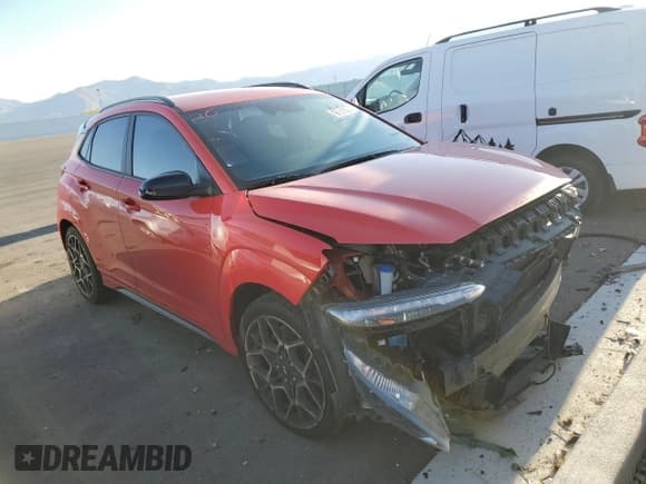 ✅ 2022 Hyundai Kona • VIN: KM8KH3AC7NU005767 • Лот: 75926704. Опубликован ранее на Copart с пробегом 46 773 миль. Бесплатный доступ к архиву аукционных продаж из США и подробный отчёт об истории автомобиля на DreamBid. Изображение 4.