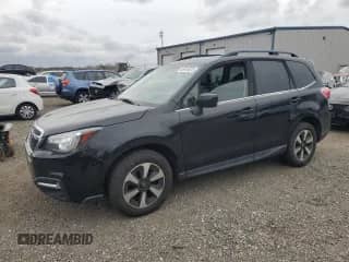 2018 Subaru Forester Limited with VIN JF2SJARCXJH452339, listed as a Copart auction lot 89915575 with 169,377 mi miles and Clean title. Bid and sale history available at DreamBid. Image 1.