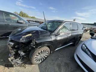 2024 Hyundai Palisade Limited с VIN KM8R5DGE0RU681957, выставлен на аукционе Copart как лот 68262175 с пробегом 102 030 миль миль и Списание • Salvage title. История ставок и продаж доступна на DreamBid. Изображение 1.