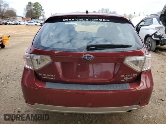 ✅ 2011 Subaru Impreza Outback Special Sports • VIN: JF1GH6D63BG817276 • Lot: 44472425. Listed on Copart with 143,321 mi. Free auction sales archive from the USA and detailed vehicle history report at DreamBid. Image 6.