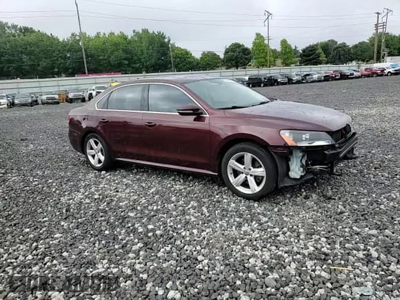 ✅ 2012 Volkswagen Passat SE • VIN: 1VWBN7A34CC045602 • Lot: 70982665. Listed on Copart with 110,091 mi. Free auction sales archive from the USA and detailed vehicle history report at DreamBid. Image 14.