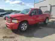 2005 Dodge 1500 SLT with VIN 1D7HA18D05S282056, listed as a Copart auction lot 84391525 with 147,030 mi miles and Salvage title. Bid and sale history available at DreamBid. Image 1.