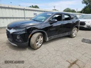 2020 Chevrolet Blazer LT z VIN 3GNKBHRS6LS567629, wystawiony jako Copart lot #69934335 z przebiegiem 145 854 mil mil oraz Szkoda całkowita • Salvage title. Historia ofert i sprzedaży dostępna na DreamBid. Obrazek 1.