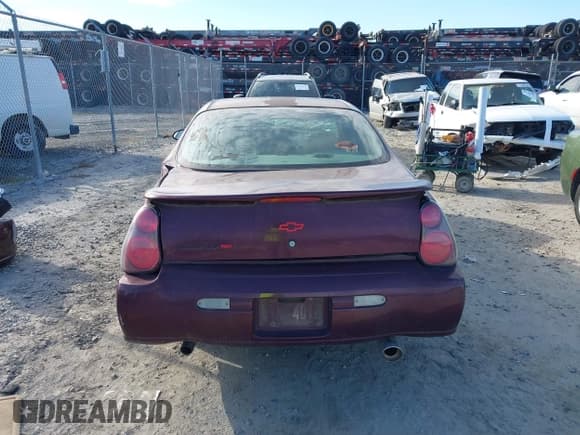 ✅ 2003 Chevrolet Monte Carlo SS • VIN: 2G1WX12K639160896 • Lot: 43353743. Listed on IAAI with 139,307 mi. Free auction sales archive from the USA and detailed vehicle history report at DreamBid. Image 16.