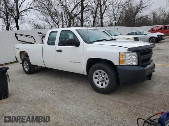 ✅ 2012 Chevrolet Silverado 1500 Work Truck • VIN: 1GCRKPE07CZ304445 • Lot: 43703945. Listed on Copart with 256,522 mi. Free auction sales archive from the USA and detailed vehicle history report at DreamBid. Image 4.
