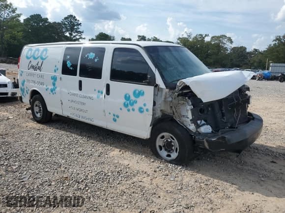 ✅ 2013 Chevrolet Express Cargo • VIN: 1GCWGGCA7D1106612 • Lot: 65674935. Listed on Copart with Not provided. Free auction sales archive from the USA and detailed vehicle history report at DreamBid. Image 4.