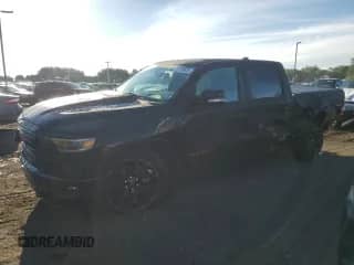 2022 Ram 1500 Limited with VIN 1C6SRFHT6NN387025, listed as a Copart auction lot 82109905 with 43,930 mi miles and Salvage title. Bid and sale history available at DreamBid. Image 1.