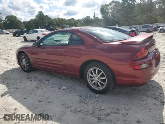 ✅ 2002 Mitsubishi Eclipse GS • VIN: 4A3AC44G62E023103 • Lot: 72240954. Listed on Copart with 83,201 mi. Free auction sales archive from the USA and detailed vehicle history report at DreamBid. Image 2.