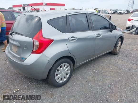 ✅ 2015 Nissan Note S • VIN: 3N1CE2CP2FL382372 • Lot: 43159249. Listed on IAAI with 150,486 mi. Free auction sales archive from the USA and detailed vehicle history report at DreamBid. Image 4.