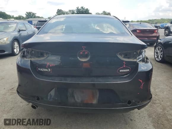 ✅ 2019 Mazda 3 • VIN: 3MZBPABL9KM111810 • Lot: 65905255. Listed on Copart with 47,386 mi. Free auction sales archive from the USA and detailed vehicle history report at DreamBid. Image 6.