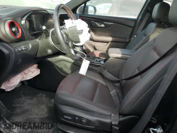 2022 Chevrolet Blazer RS with VIN 3GNKBKRS7NS214090, listed as a Copart auction lot 70740924 with 22,952 mi miles and Salvage title. Bid and sale history available at DreamBid. Image 7.