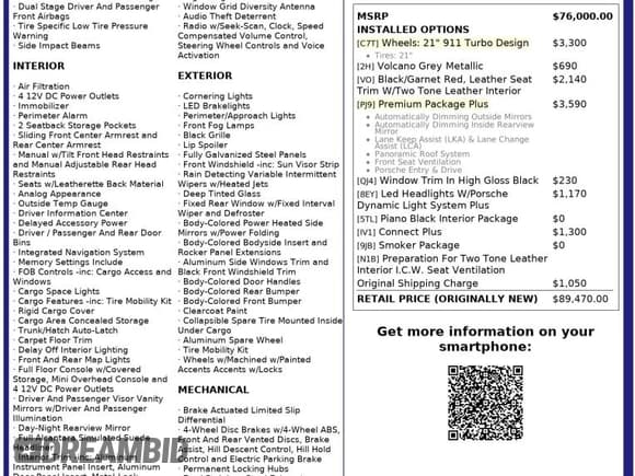 ✅ 2017 Porsche Macan Turbo • VIN: WP1AF2A56HLB60742 • Лот: 84441435. Опубликован ранее на Copart с пробегом 101 589 миль. Бесплатный доступ к архиву аукционных продаж из США и подробный отчёт об истории автомобиля на DreamBid. Изображение 10.