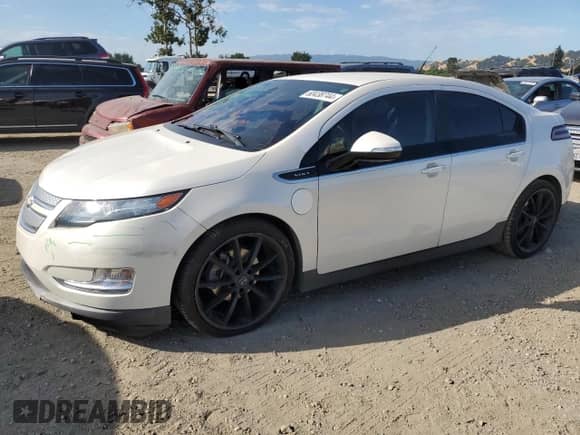 2013 Chevrolet Volt z VIN 1G1RH6E45DU113688, wystawiony jako Copart lot #60438744 z przebiegiem 106 720 mil mil oraz Szkoda całkowita • Salvage title. Historia ofert i sprzedaży dostępna na DreamBid. Obrazek 1.