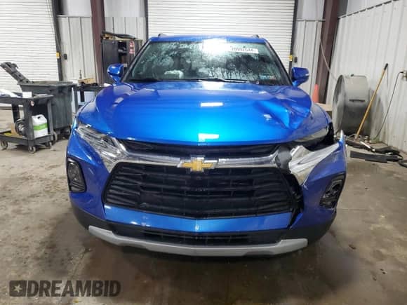 2019 Chevrolet Blazer with VIN 3GNKBCRS9KS597564, listed as a Copart auction lot 70992644 with 71,008 mi miles and Salvage title. Bid and sale history available at DreamBid. Image 5.