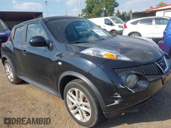 ✅ 2013 Nissan Juke SL • VIN: JN8AF5MV7DT227734 • Lot: 43265696. Listed on IAAI with 99,069 mi. Free auction sales archive from the USA and detailed vehicle history report at DreamBid. Image 1.