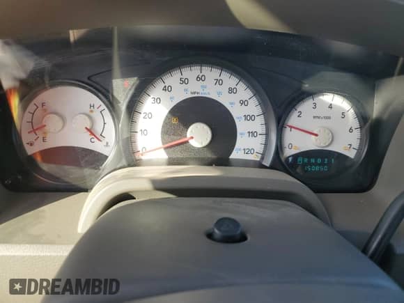 2010 Dodge Dakota Bighorn/Lonestar with VIN 1D7CW3GK4AS199621, listed as a Copart auction lot 77797454 with 150,850 mi miles and Salvage title. Bid and sale history available at DreamBid. Image 9.