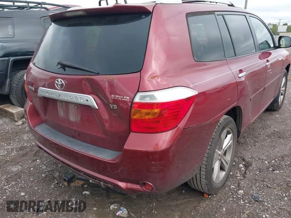 ✅ 2009 Toyota Highlander Limited • VIN: JTEDS42A592080627 • Lot: 43316649. Listed on IAAI with 176,481 mi. Free auction sales archive from the USA and detailed vehicle history report at DreamBid. Image 6.