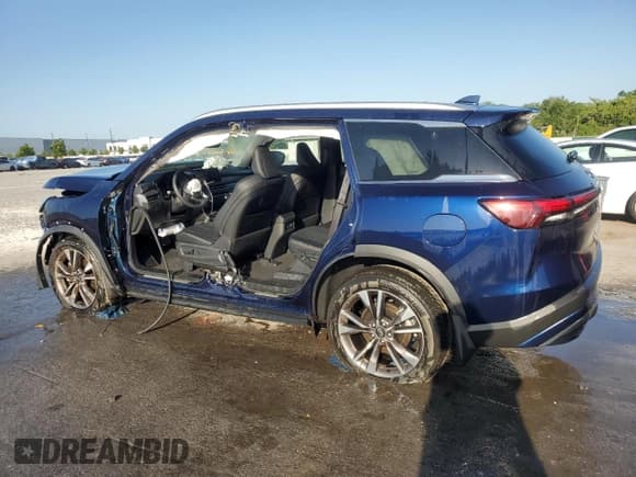✅ 2024 Infiniti QX60 Luxe • VIN: 5N1DL1FRXRC344608 • Lot: 52451285. Listed on Copart with 6,047 mi. Free auction sales archive from the USA and detailed vehicle history report at DreamBid. Image 2.