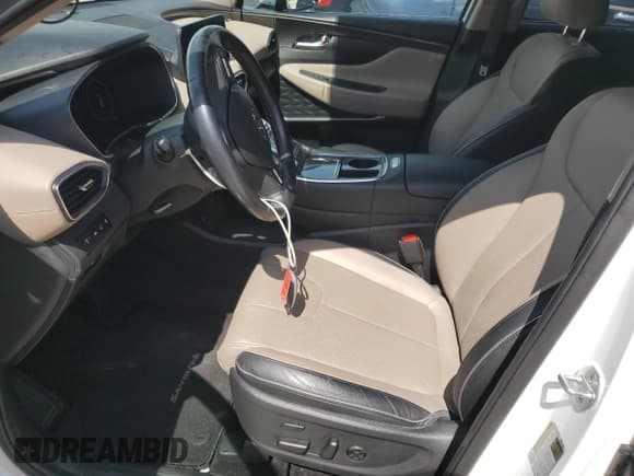 ✅ 2021 Hyundai Santa Fe Limited • VIN: 5NMS44AL5MH371447 • Lot: 65134364. Wystawiony na Copart z przebiegiem 39 389 mil. Bezpłatny archiwum sprzedaży aukcyjnych z USA i szczegółowy raport historii pojazdu na DreamBid. Zdjęcie 7.