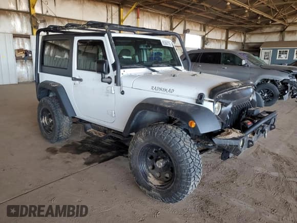 ✅ 2016 Jeep Wrangler Willys Wheeler • VIN: 1C4AJWAG0GL327796 • Lot: 85368755. Listed on Copart with Not provided. Free auction sales archive from the USA and detailed vehicle history report at DreamBid. Image 4.