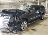 ✅ 2018 Cadillac Escalade ESV Luxury • VIN: 1GYS4HKJ4JR320687 • Lot: 80727315. Listed on Copart with 145,742 mi. Free auction sales archive from the USA and detailed vehicle history report at DreamBid. Image 1.