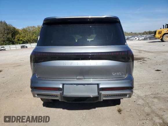 ✅ 2025 Infiniti QX80 Sensory • VIN: JN8AZ3DE9S9702080 • Lot: 91183955. Listed on Copart with 10,759 mi. Free auction sales archive from the USA and detailed vehicle history report at DreamBid. Image 6.