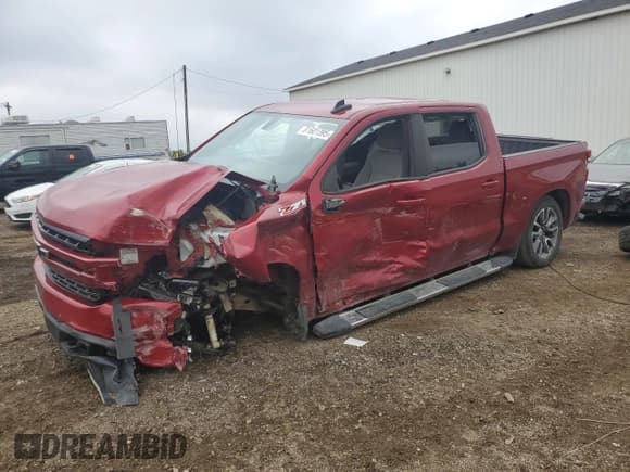 ✅ 2021 Chevrolet Silverado 1500 RST • VIN: 3GCUYEET5MG453655 • Lot: 81601395. Listed on Copart with 119,344 mi. Free auction sales archive from the USA and detailed vehicle history report at DreamBid. Image 1.