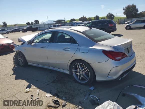 ✅ 2014 Mercedes-Benz CLA 45 AMG • VIN: WDDSJ5CB6EN090674 • Lot: 50573065. Listed on Copart with 81,900 mi. Free auction sales archive from the USA and detailed vehicle history report at DreamBid. Image 2.