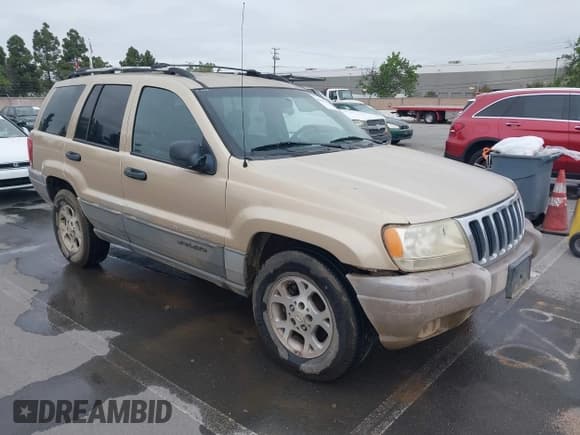 ✅ 1999 Jeep Grand Cherokee Laredo • VIN: 1J4G258S6XC788667 • Lot: 42101081. Wystawiony na IAAI z przebiegiem 255 368 mil. Bezpłatny archiwum sprzedaży aukcyjnych z USA i szczegółowy raport historii pojazdu na DreamBid. Zdjęcie 1.