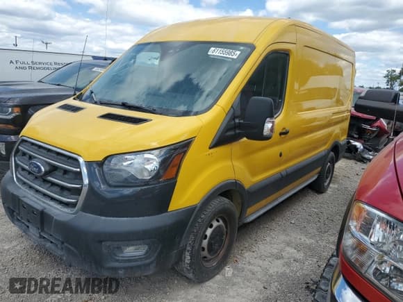 ✅ 2020 Ford Transit Cargo • VIN: 1FTYE1C86LKB41935 • Лот: 61155985. Опубликован ранее на Copart с пробегом 155 804 миль. Бесплатный доступ к архиву аукционных продаж из США и подробный отчёт об истории автомобиля на DreamBid. Изображение 1.