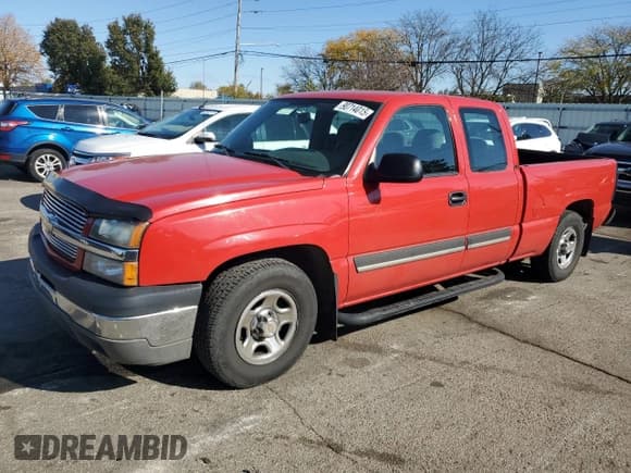 ✅ 2004 Chevrolet Silverado 1500 LS • VIN: 1GCEC19V54Z163570 • Лот: 90714015. Опубликован ранее на Copart с пробегом 111 875 миль. Бесплатный доступ к архиву аукционных продаж из США и подробный отчёт об истории автомобиля на DreamBid. Изображение 1.