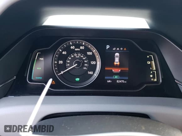 ✅ 2020 Hyundai Ioniq Blue • VIN: KMHC65LC1LU235899 • Lot: 66955164. Wystawiony na Copart z przebiegiem 82 475 mil. Bezpłatny archiwum sprzedaży aukcyjnych z USA i szczegółowy raport historii pojazdu na DreamBid. Zdjęcie 9.