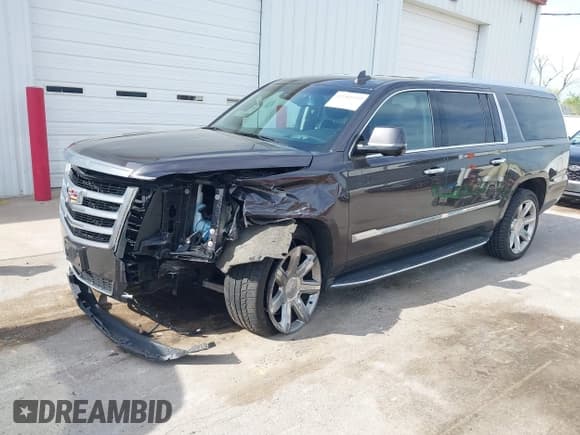 ✅ 2015 Cadillac Escalade ESV Luxury • VIN: 1GYS4SKJXFR747960 • Lot: 42202339. Wystawiony na IAAI z przebiegiem 76 200 mil. Bezpłatny archiwum sprzedaży aukcyjnych z USA i szczegółowy raport historii pojazdu na DreamBid. Zdjęcie 2.