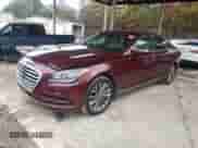 2015 Hyundai Genesis 3.8L z VIN KMHGN4JE5FU014135, wystawiony jako Copart lot #81644424 z przebiegiem 97 729 mil mil oraz Szkoda całkowita • Salvage title. Historia ofert i sprzedaży dostępna na DreamBid. Obrazek 1.