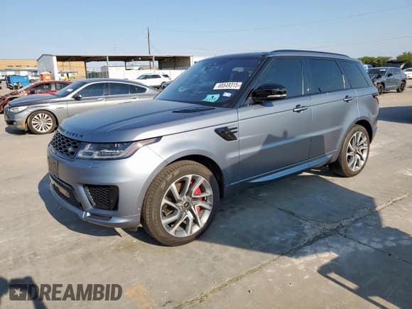 ✅ 2018 Land Rover Range Rover Sport HSE Dynamic • VIN: SALWV2SV1JA188516 • Lot: 68549315. Listed on Copart with 55,793 mi. Free auction sales archive from the USA and detailed vehicle history report at DreamBid. Image 1.