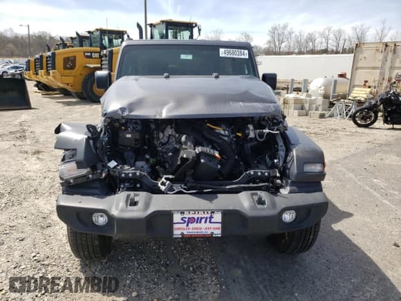 ✅ 2022 Jeep Wrangler Unlimited Willys Sport • VIN: 1C4HJXDM8NW276565 • Lot: 49680384. Wystawiony na Copart z przebiegiem Nie podano. Bezpłatny archiwum sprzedaży aukcyjnych z USA i szczegółowy raport historii pojazdu na DreamBid. Zdjęcie 5.